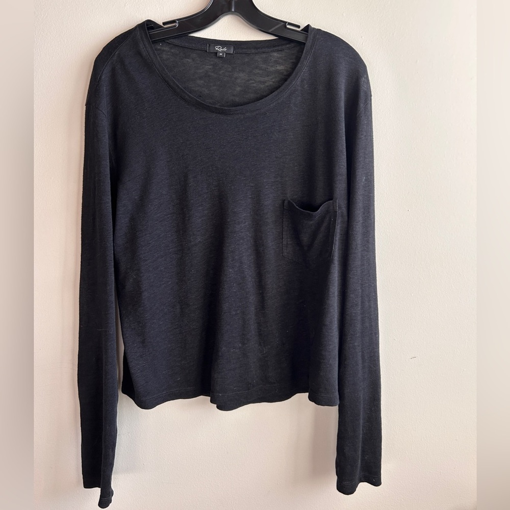 Rails black Long Sleeve Top